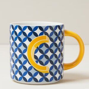 NEW Oui Monogram Mug | C